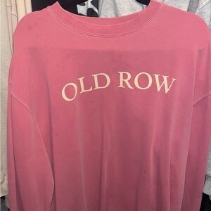 Old Row Pink Sweatshirt